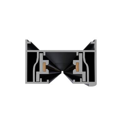 ST001.439.00 Шинопровод однофазный накладной  ST-Luce Черный Длина 3 000мм