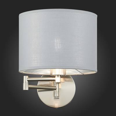 SLE300511-01 Бра Никель/Серый, Серебристый E27 1*40W