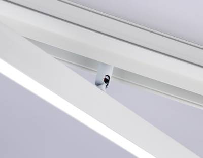 Светильник светодиодный трековый для шинопровода Magnetic GL4200 WH белый IP20 12W 4200K 48V 605*22*45
