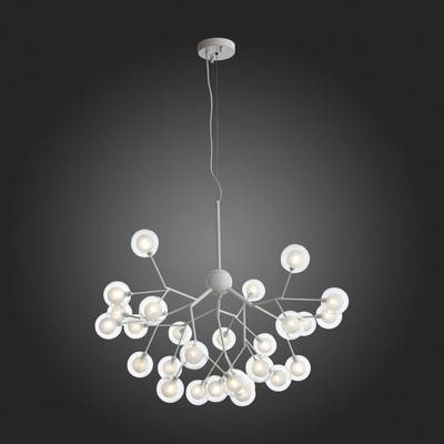 SL376.503.27 Люстра подвесная ST-Luce Белый/Белый,Прозрачный G4 LED 27*2W