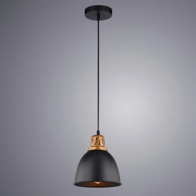 Подвесной светильник Arte Lamp EURICA A4245SP-1BK, 1хE27