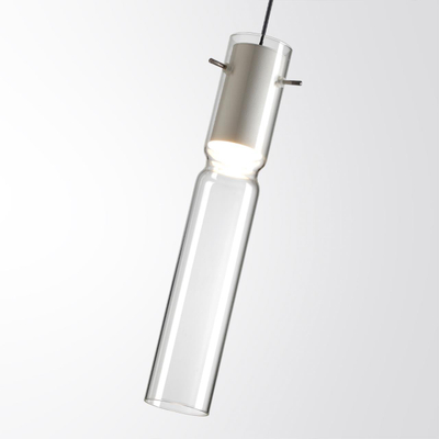 5058/5LB PENDANT ODL24 459 белый/прозрачный/металл/стекло Подвес LED 5W 3000K SCROW