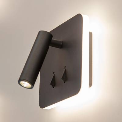 Citilux Декарт CL704421 LED Бра с выключателем Чёрное