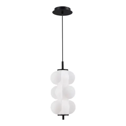 SL6121.403.01 Светильник подвесной ST-Luce Черный/Белый LED 1*9W 3000K