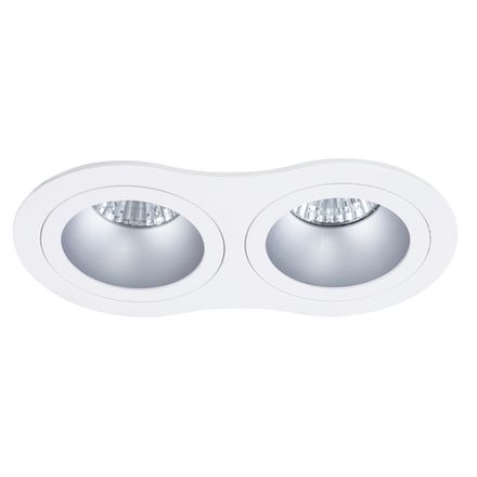 Точечный встраиваемый светильник Arte Lamp ALKES A2161PL-2WH, 2хGU10