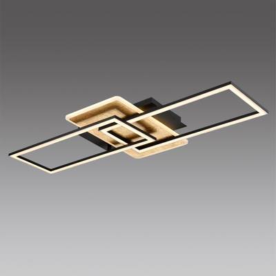 8021/90CL LEDIO LN24 черный/золотой/черный, металл/акрил Потолочный светильник LED 90W 220V 3000-6500К GOLDY