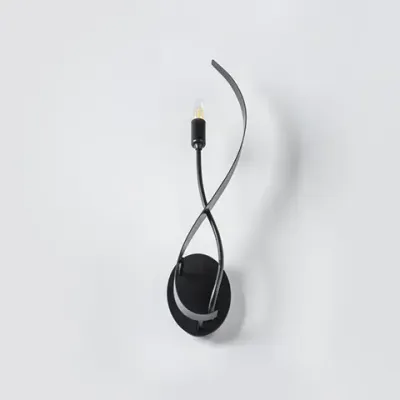 733517 Бра RAGNO 1х40W E14 ЧЕРНЫЙ МАТОВЫЙ Lightstar