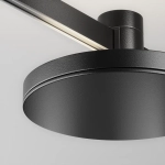 Трековый светильник Плато / Plato Flarity 4000K 7Вт 120°, TR152-1-7W4K-B. TM Maytoni