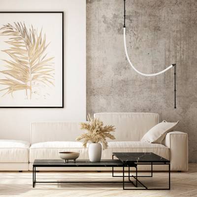 SL6132.401.20 Светильник настенно-потолочный ST-Luce Черный/Белый LED 1*20W 3000K