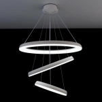 Citilux Юпитер Смарт CL730A150S Умная подвесная люстра Белая