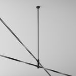 Крепление потолочное Long двойное 700мм Flarity черный, TRA159C-D1-B. TM Maytoni