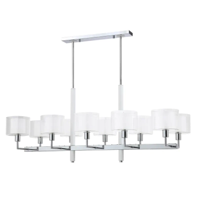 Люстры Crystal Lux MAESTRO SP-PL10 L1100 CHROME 2291/310L