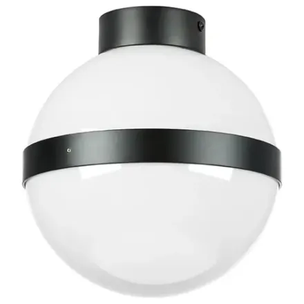 812117 Люстра GLOBO 1х40W E14 matt black/white Lightstar