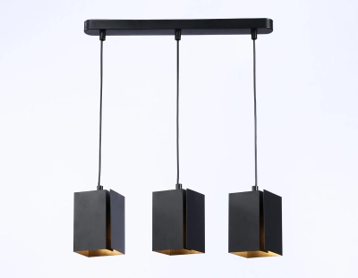 Светильник подвесной TN5141/3 BK черный E27/3 max 40W 400*80*1150