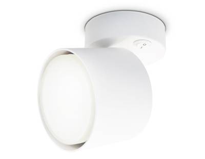 Накладной спот с выключателем TA132 WH белый GX53 max 12W D79*134*D84