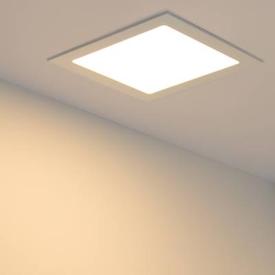 Светильник DL-192x192M-18W Warm White (Arlight, IP40 Металл, 3 года)