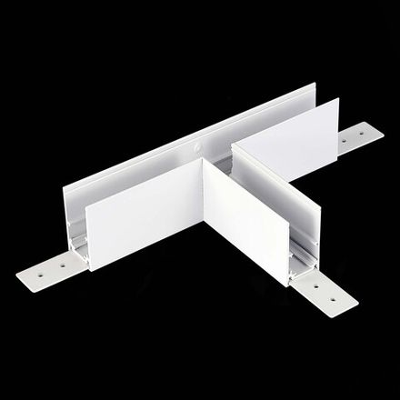ST007.579.00 Коннектор T-образный для подвесного / накладного магнитного  шинопровода ST-Luce Белый