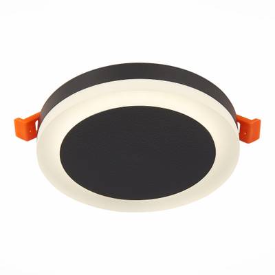 ST104.442.06 Светильник потолочный Черный LED 1*6W 4000K 468Lm Ra&gt;80 120° IP20 D110xH20 170-240V