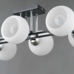 IL0791-6CSQ-25 BK CR TRENTO светильник потолочный ILLUMICO, E27х6