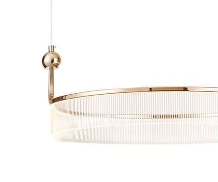 08045-80,37 Подвес Риваль французское золото d80 h150 Led 52W (3000K)