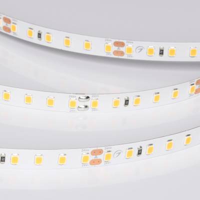Лента UL-A120-8mm 24V Warm2700 (2 W/m, IP20, 5m) (Arlight, Открытый)