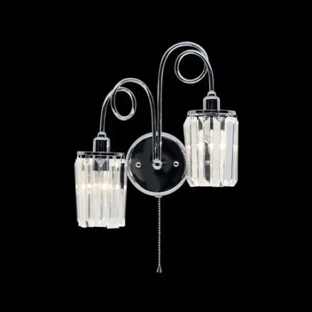 Citilux Синди CL330321 Бра хрустальное с выключателем Хром