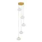 Citilux ATMAN SMART CL226A053 LED RGB Умная каскадная люстра Бронза