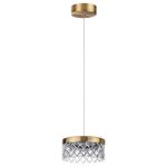 5032/6L L-VISION ODL24 447 античн.бронза/металл/акрил Подвес LED 6W 4000K 497лм FIVRE