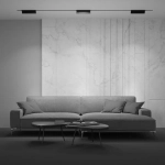 Трековый светильник Basis Gravity 3000K 20Вт 120°, TR075-2-20W3K-B. TM Maytoni