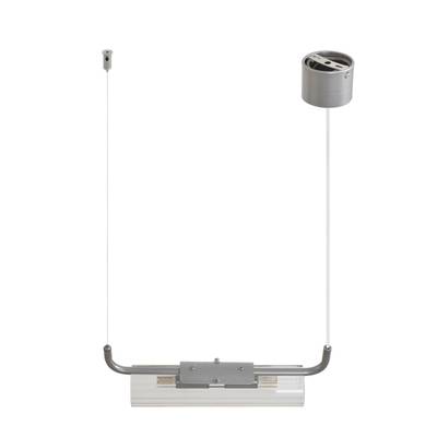 8258/2 SUSPENTIONI LN26 серебро/прозрачный, металл/стекло Подвес G9 2*20W 220V TORONTO