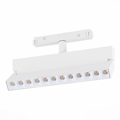 ST362.546.12 Магнитный трековый светильник белый LED 1*12W 4000K 1 009Lm Ra>80 36° IP20 L219xW22xH134 48V