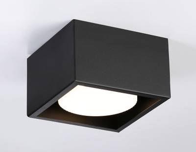 Светильник накладной TN70827 BK черный GX53 max 12W 100*100*60