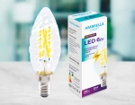 Светодиодная лампа Лампа Filament LED C35 6W E14 6400K (50W) 220-240V