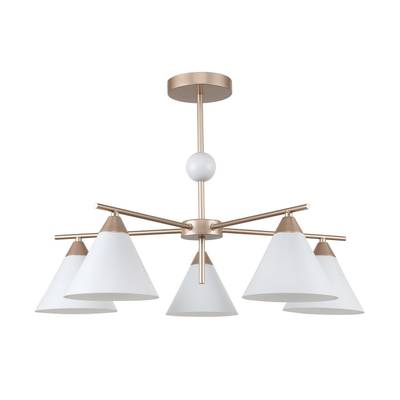 Потолочная люстра Calor 2774-5P, 5*E14*40W. ТМ F-Promo