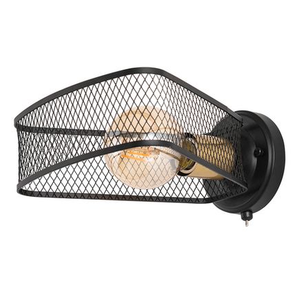 Бра Arte Lamp MAASYM A7044AP-1BK, 1хE27