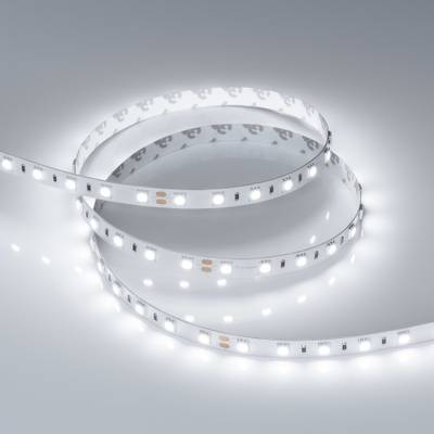 Светодиодная лента RT-B60-10mm 24V White6000 (14.4 W/m, IP20, 5060, 5m) (Arlight, 14.4 Вт/м, IP20)