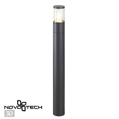 370952 STREET NT23 353 темно-серый Светильник ландшафтный IP54 E27 15W 220-240V VIDO