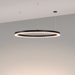 Светильник SP-DIAMOND-R650-36W Warm3000 (BK, 45 deg, 230V, TRIAC) (Arlight, IP20 Металл, 5 лет)