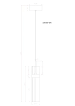 Подвесной светильник Arte Lamp MISTY A2950SP-5PB, 1хLED