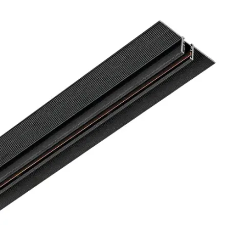 506327 Трек 24V двухконтактный однофазный встраиваемый LINEA 2м ЧЕРНЫЙ Lightstar