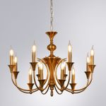 Подвесная люстра Arte Lamp COLLINETTA A4094LM-12PB, 12хE14