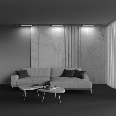 Трековый светильник Basis Unity 4000K 24Вт 110°, TR000-1-24W4K-B. TM Maytoni