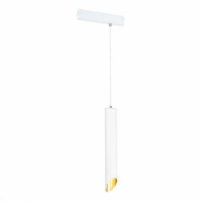 ST508.513.01 Св-к трек. Белый GU10 1*50W  IP20 D60xH400 180-240V Без ламп