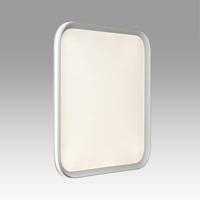 7750/72L MITRA LED SN Светильник металл/PMMA/белый LED 72Вт 3000-6000К 396х396 IP20 пульт ДУ BETA