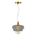 SL6122.303.01 Светильник подвесной ST-Luce Латунь/Латунь, Дымчатый LED 1*8W 3000K