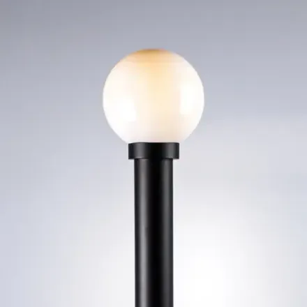 373710 Светильник BOLLA 1x10W (led) E27 ЧЕРНЫЙ IP65