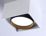 Светильник накладной TN70865 WH/BK белый/черный GX53 max 12W 95*95*62