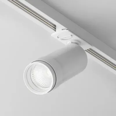 Трековый светильник Фокус Зум / Focus Zoom Unity 4000K 12Вт 15°-50° Dim Triac, TR021-1-12B4K-Z-D-W. TM Maytoni