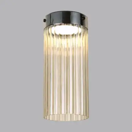 5047/10LC L-VISION ODL24 439 черный/светл.янтарный/металл/стекло Потолочный светильник LED 10W 4000К 1237Лм PILLARI