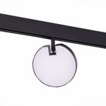 ST359.436.15 Магнитный трековый светильник Черный LED 1*15W 3000K 760Lm Ra&gt;80 120° IP20 L150xW28xH211 48V